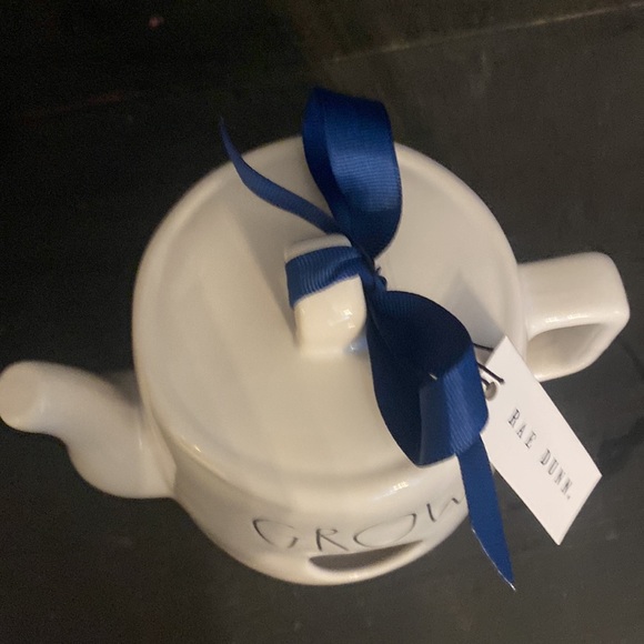 Rae Dunn GROW Watering Can Birdhouse Teapot - Picture 4 of 4